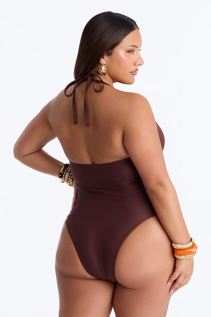 Miranda 1 Piece Swimsuit - Chocolate