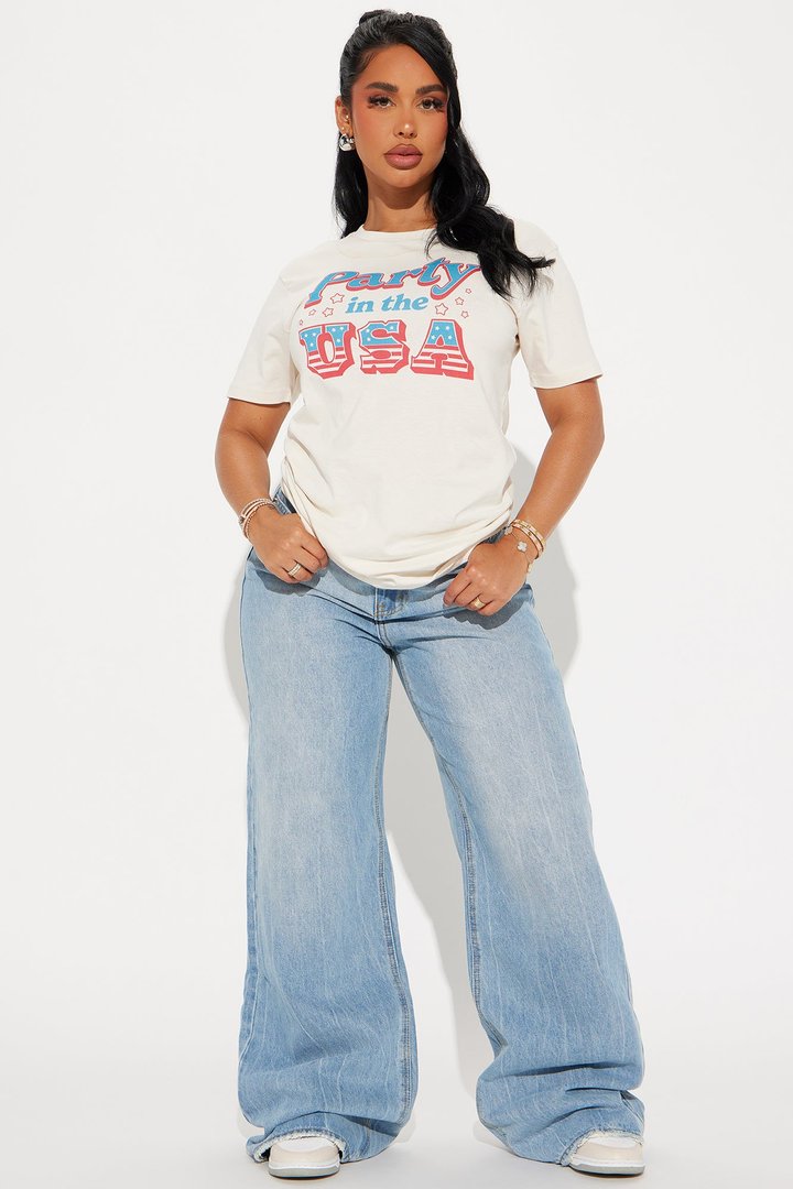 Party In The USA Tee - Off White