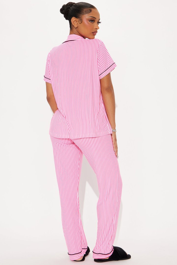 Dreaming Of A Cutie PJ Pant Set - Pink