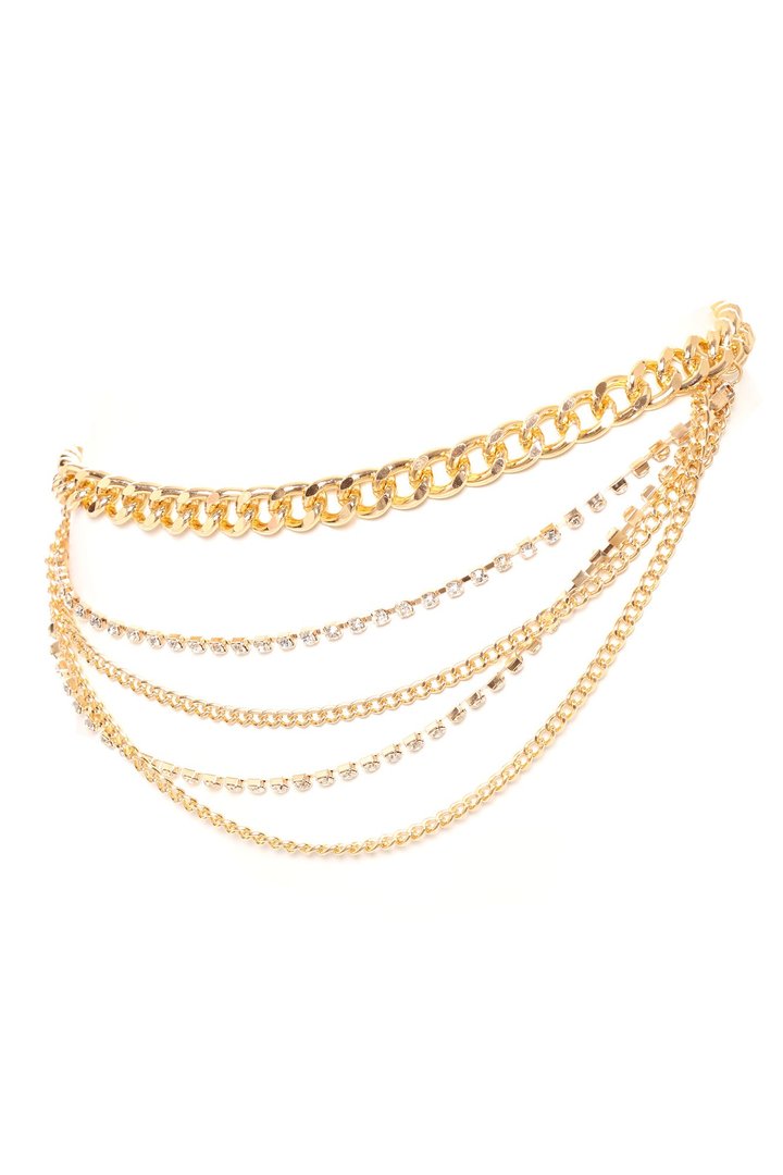Bling It On Belly Chain - Gold