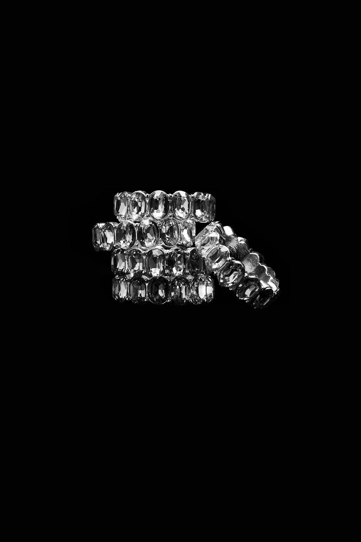 Got Them Stacked Ring Set - Silver