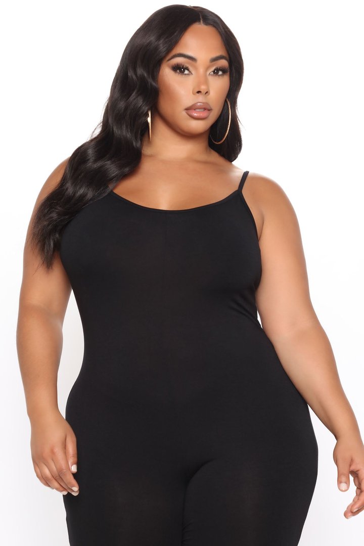 Nova Season Flare Leg Jumpsuit - Black