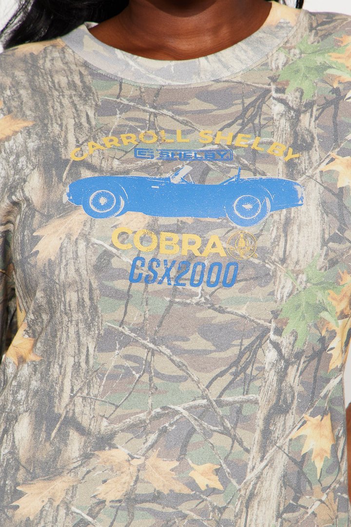Shelby Cobra Camo Oversized Tee - Camouflage