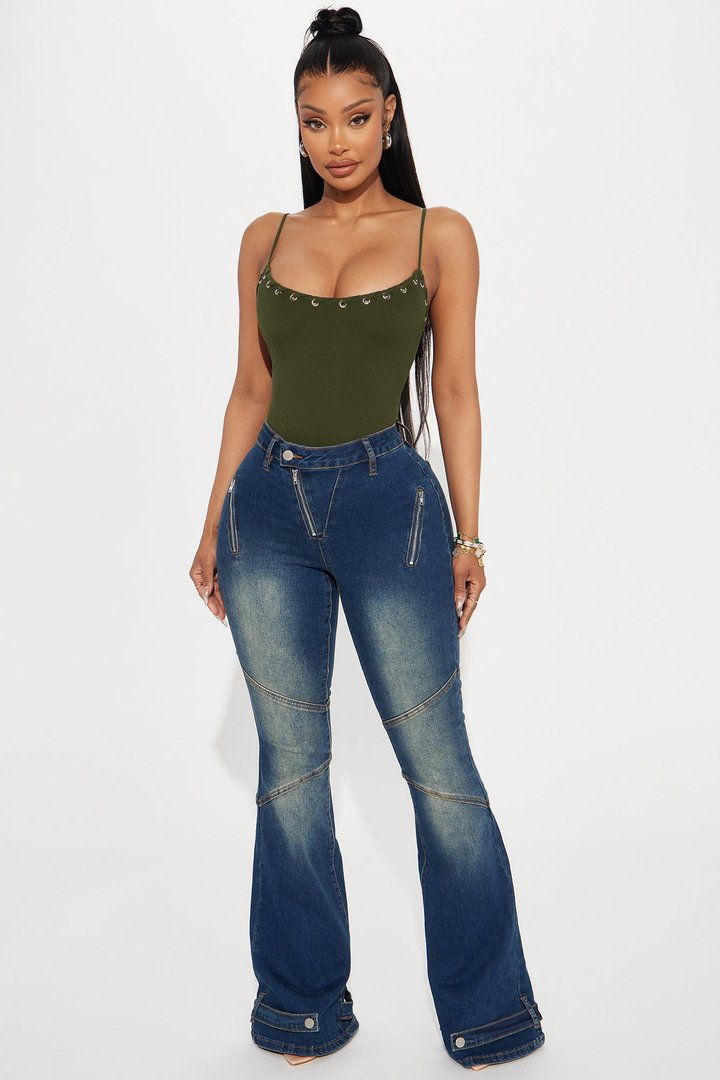 Tamara Seamless Bodysuit - Olive