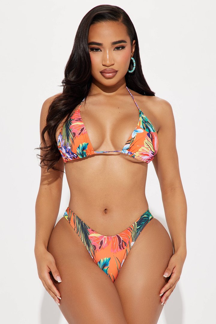 Junie 3 Piece Bikini Set - Multi Color