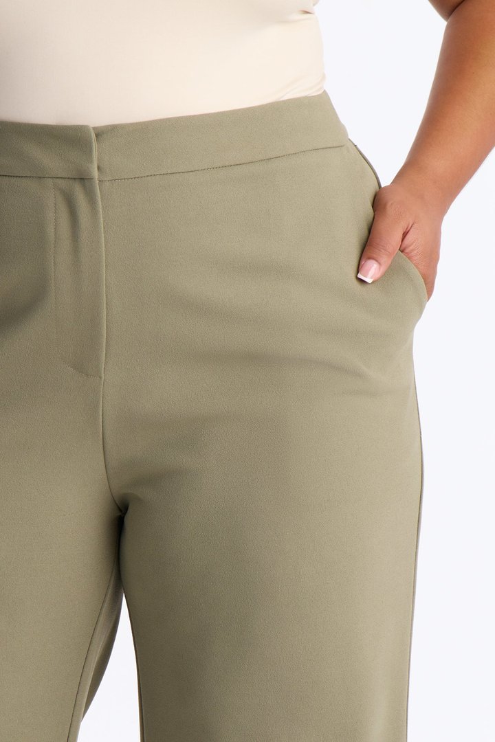 Core Competency Straight Leg Trouser - Sage