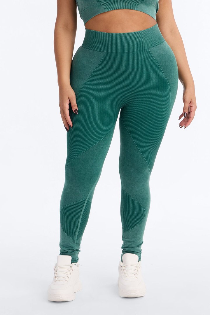 Stretch It Out Active Legging - Green