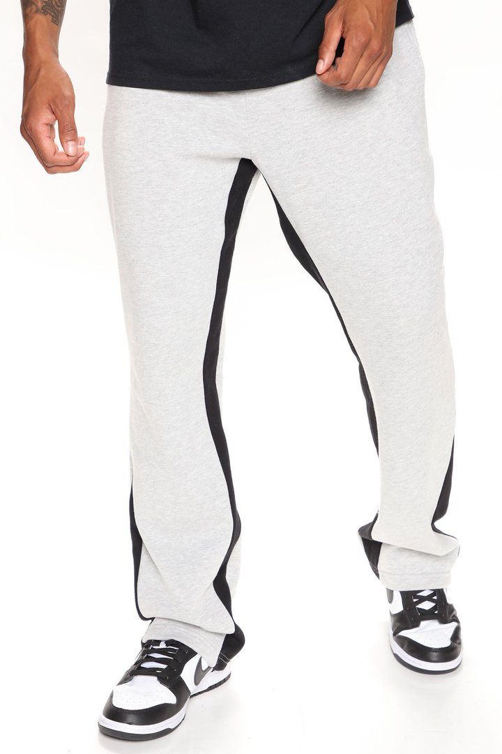 Tayson Flared Sweatpants - Grey