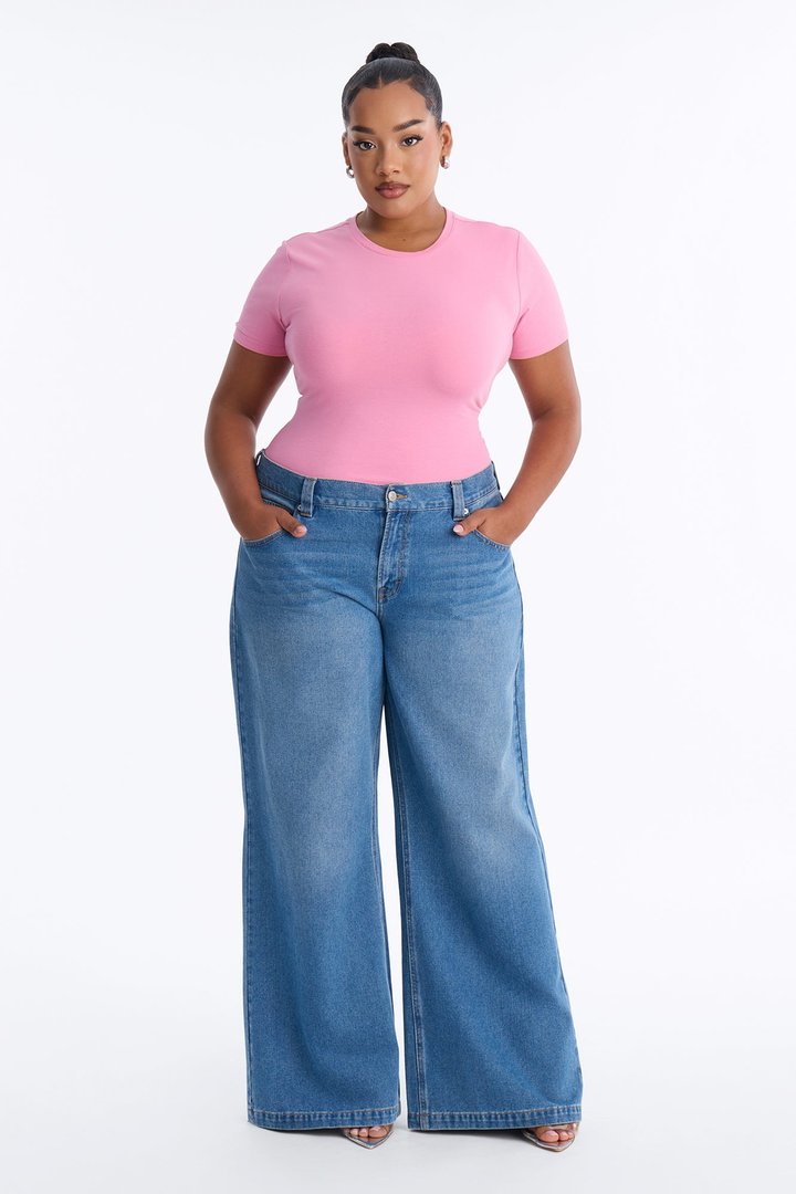 My Everyday Crew Neck Tee - Light Pink