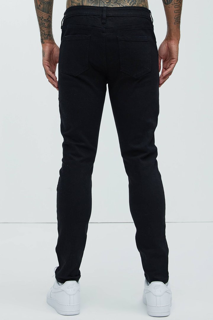 Take No L's Skinny Jean - Black