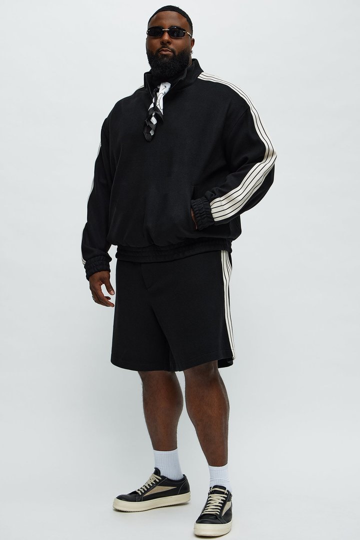Tayson Resort Track Jacket - Black