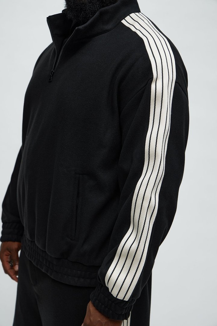 Tayson Resort Track Jacket - Black