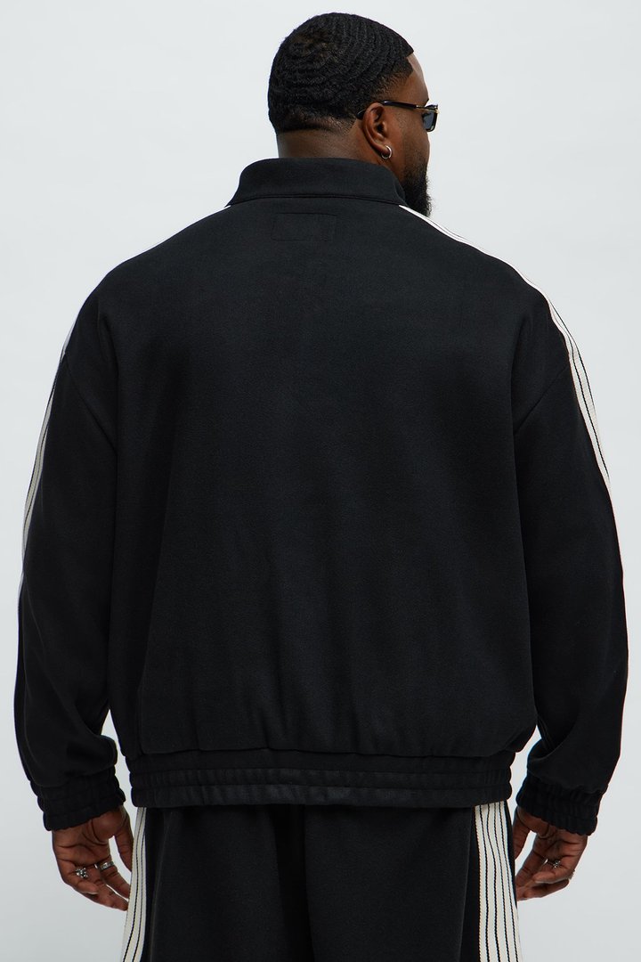 Tayson Resort Track Jacket - Black