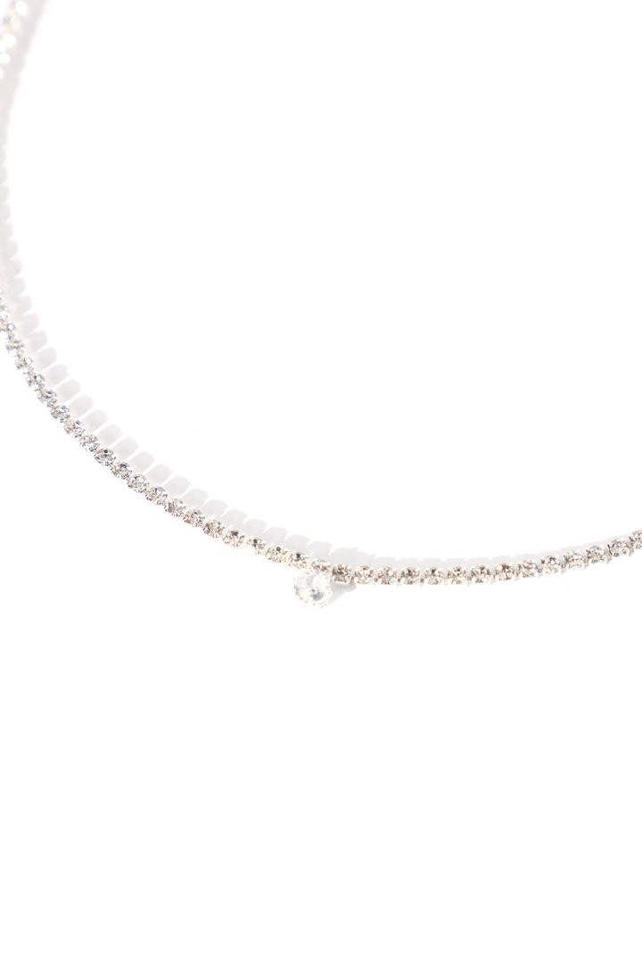 Evening Date Necklace - Silver