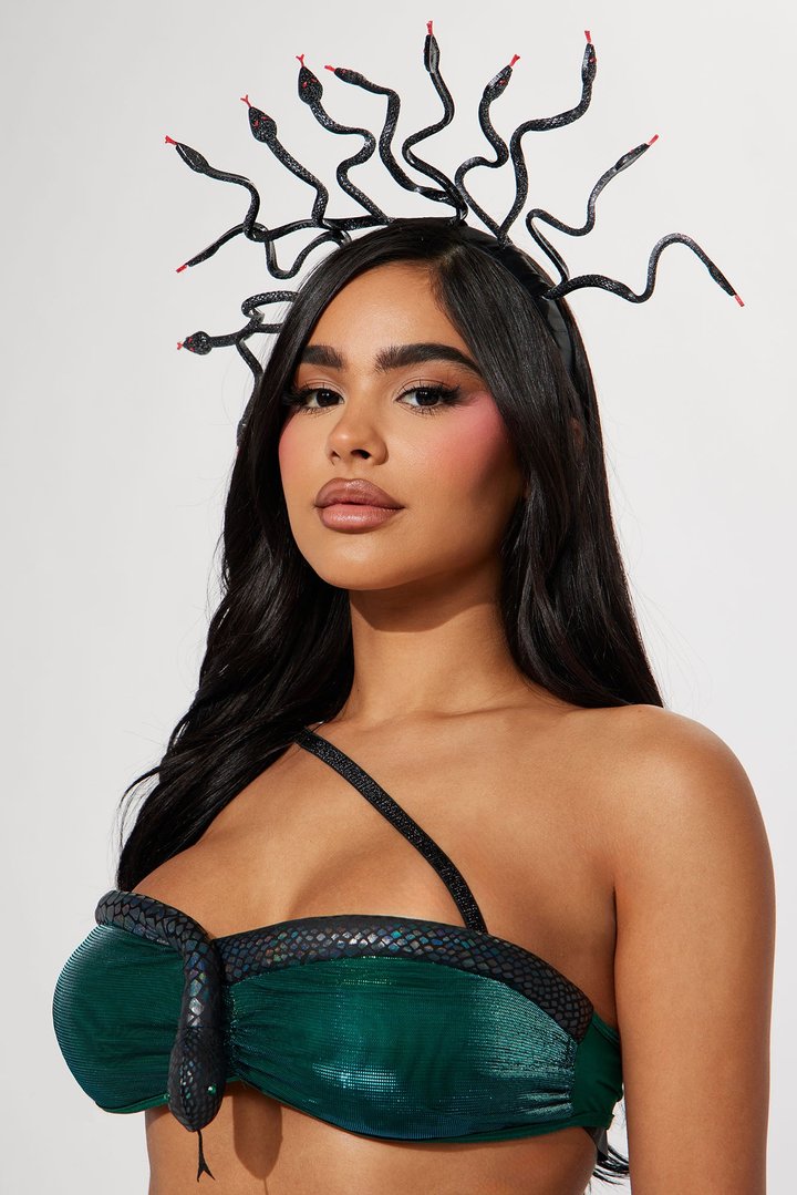 Stone Cold Goddess 4 Piece Costume Set - Green