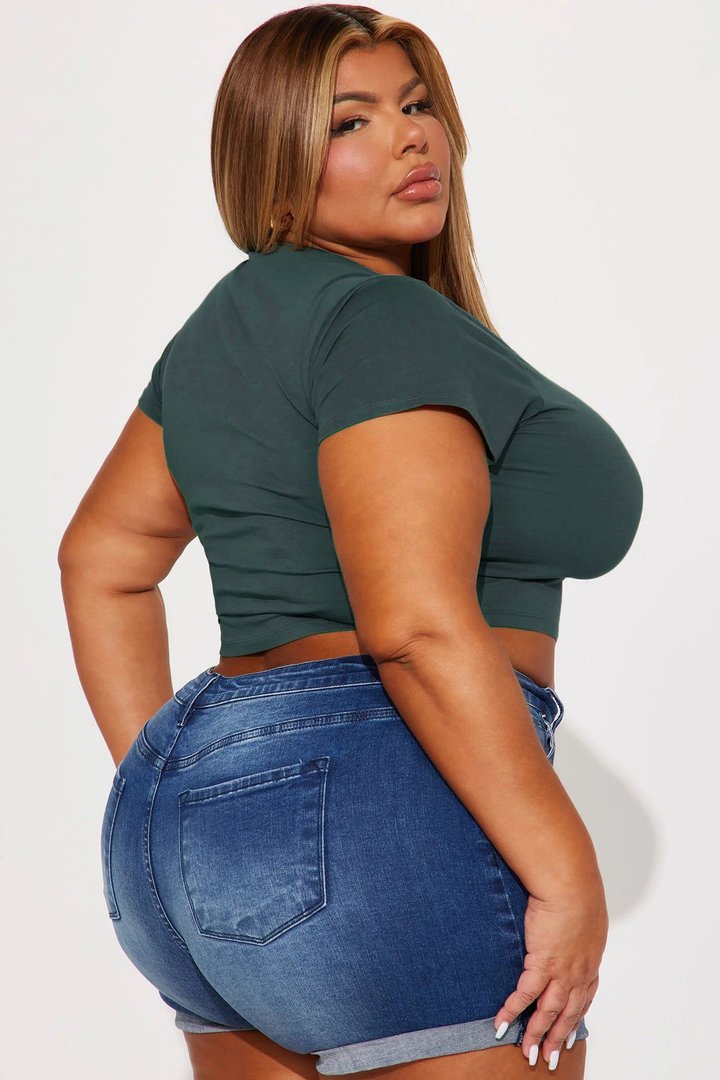 Robin Crop Top - Hunter
