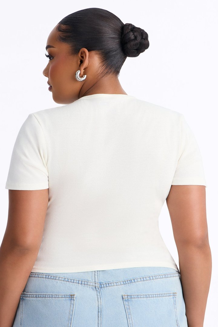 American Made Baby Tee - Off White