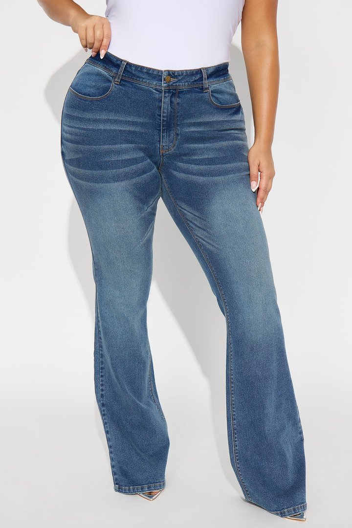 Tall Lost Without You Soft Stretch Bootcut Jeans - Dark Wash