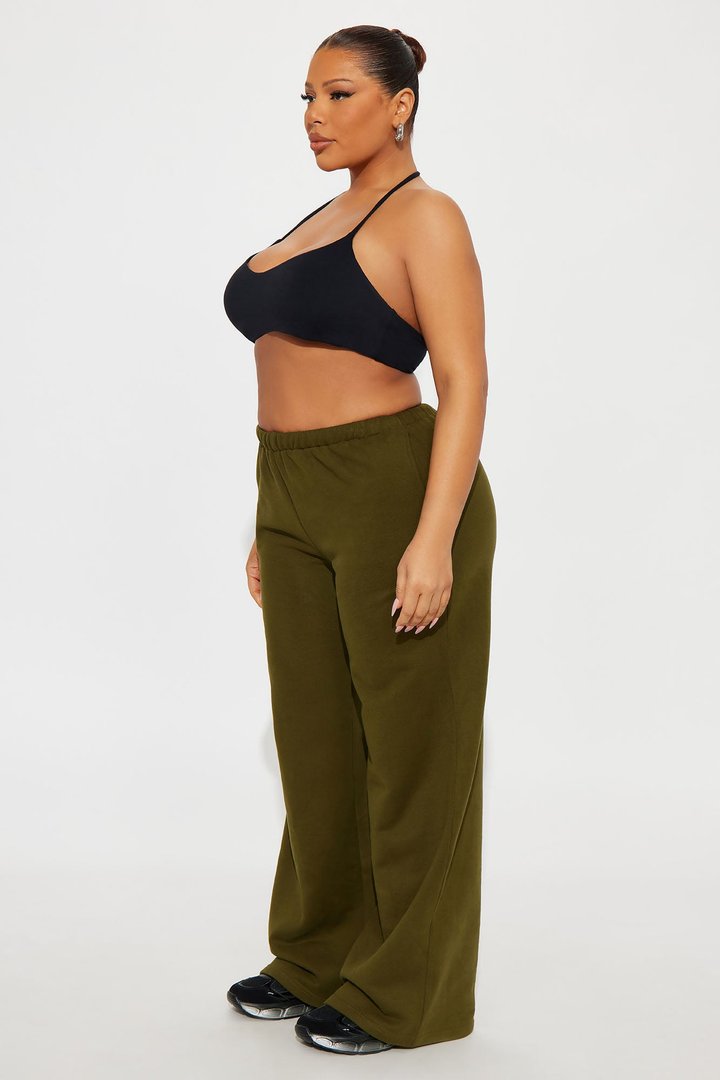 Second Skin Double Lined Halter Bra Top - Black