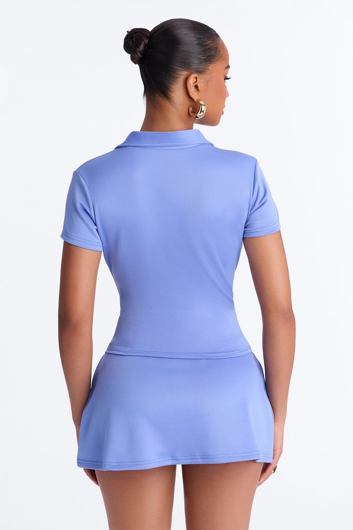 Adora Mini Skort Set - Periwinkle