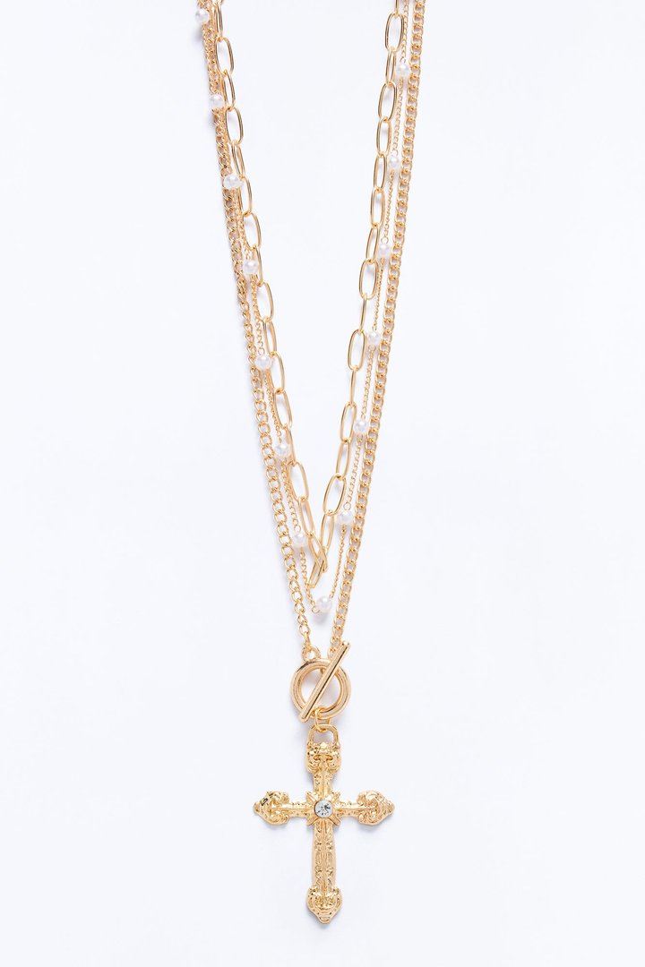 Always Right Layered Necklace - Gold