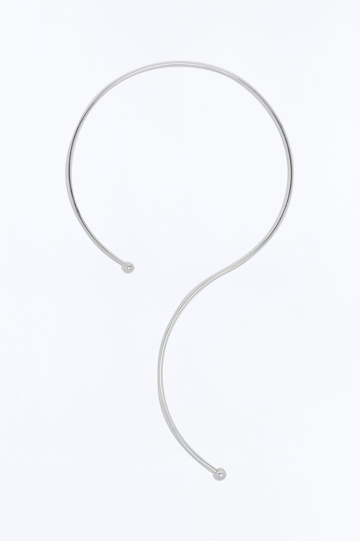 Making My Move Choker - Silver
