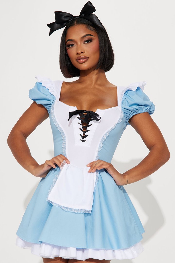 In Wonder World 3 Piece Costume Set - Blue/combo
