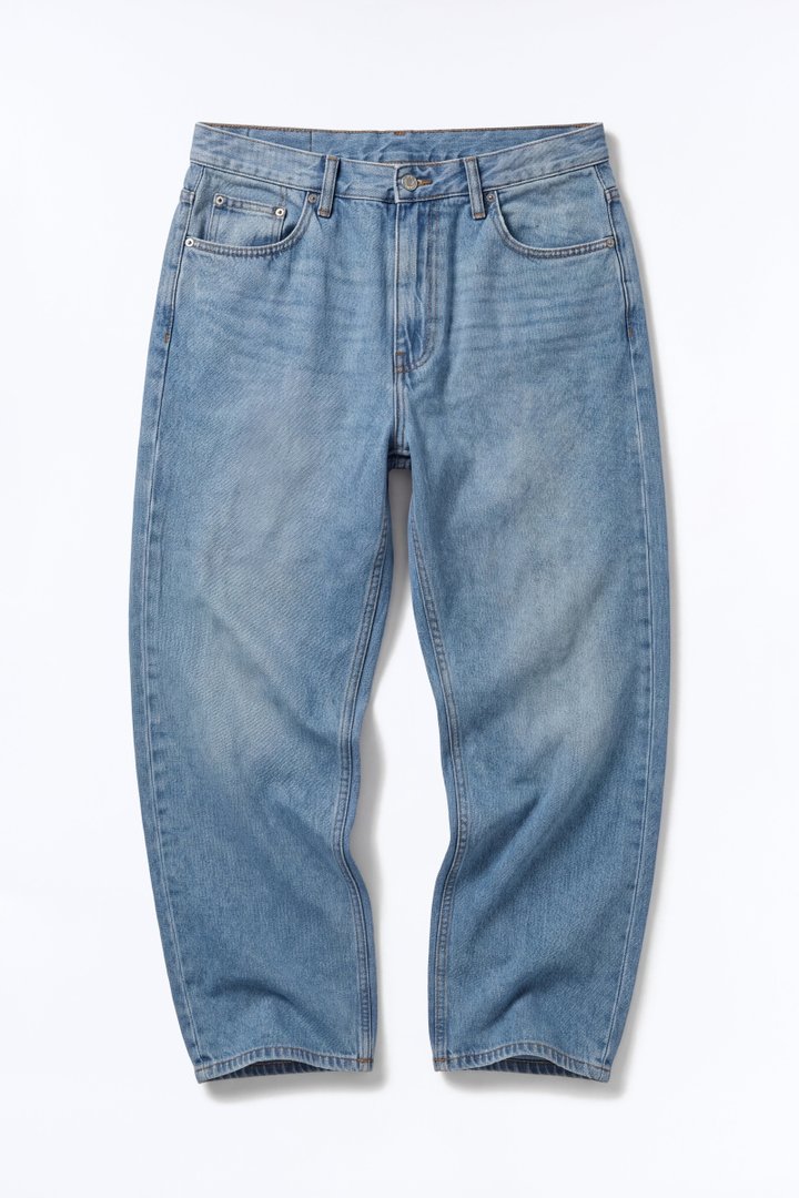 Baldwin Baggy Jeans - Medium Wash