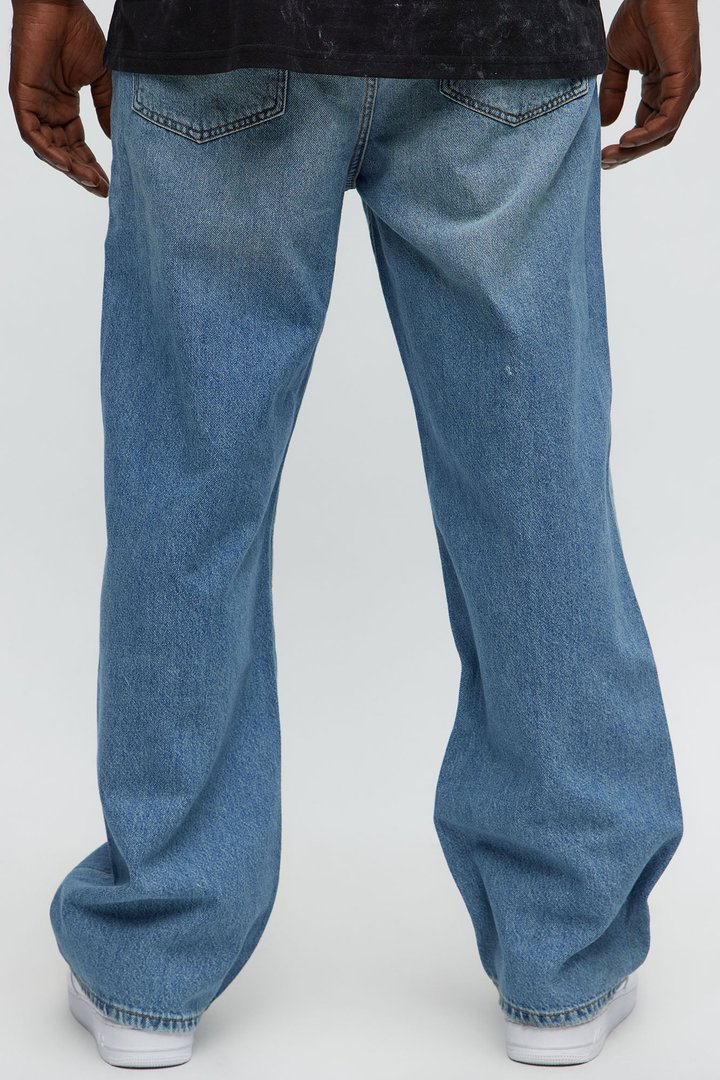 Baldwin Baggy Jeans - Medium Wash