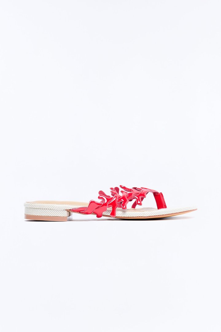 Nalani Flip Flops - Red