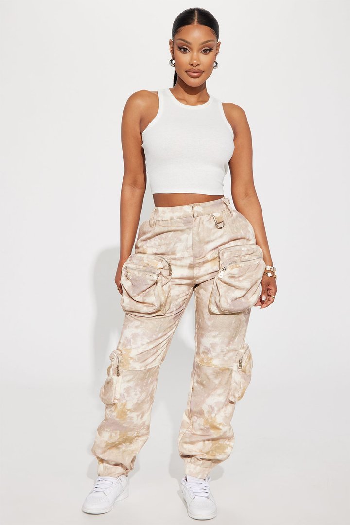 Cara Ribbed Tank - White
