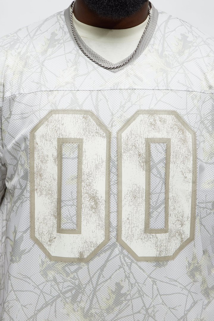 Short Sleeve Camo Jersey - Cream