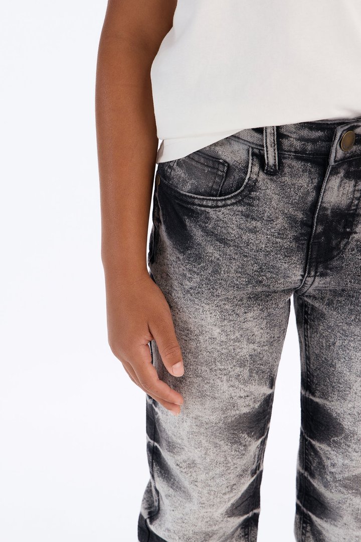 Mini Part Of The Plan Skinny Jeans - Grey