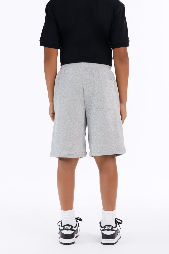 Mini Be A Legend Fleece Shorts - Heather Grey