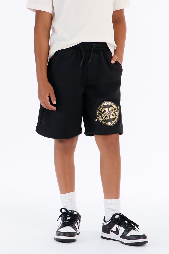 Mini Legend 23 Fleece Shorts - Black