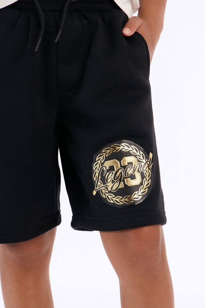 Mini Legend 23 Fleece Shorts - Black