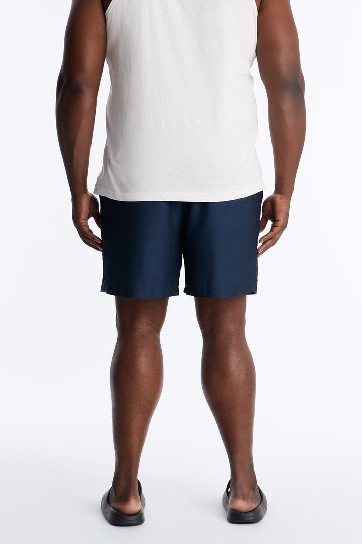 PBR Iconic Summer Swim Trunk 7″ - Navy/combo
