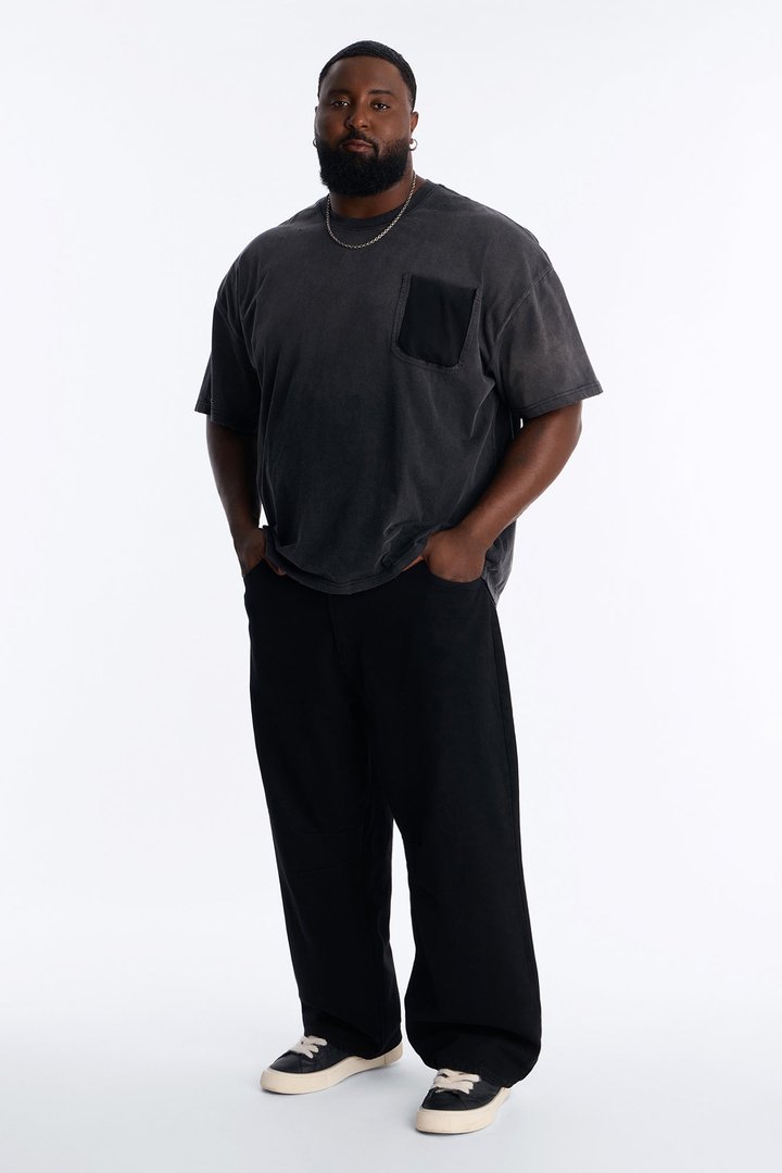 Kylan Classic Baggy Jeans - Black