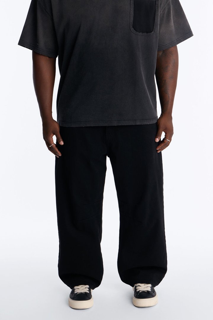 Kylan Classic Baggy Jeans - Black