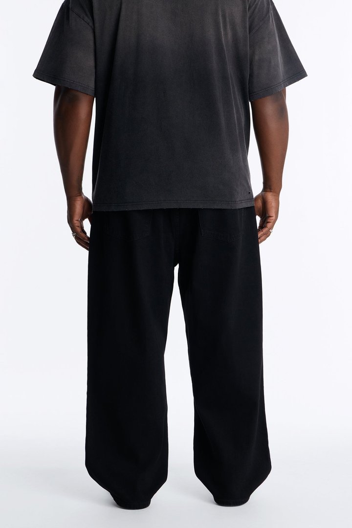 Kylan Classic Baggy Jeans - Black