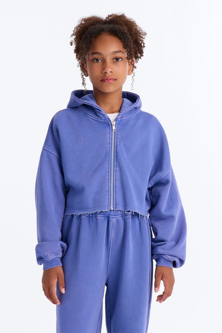Mini On The Go Fleece Pant Set II - Blue