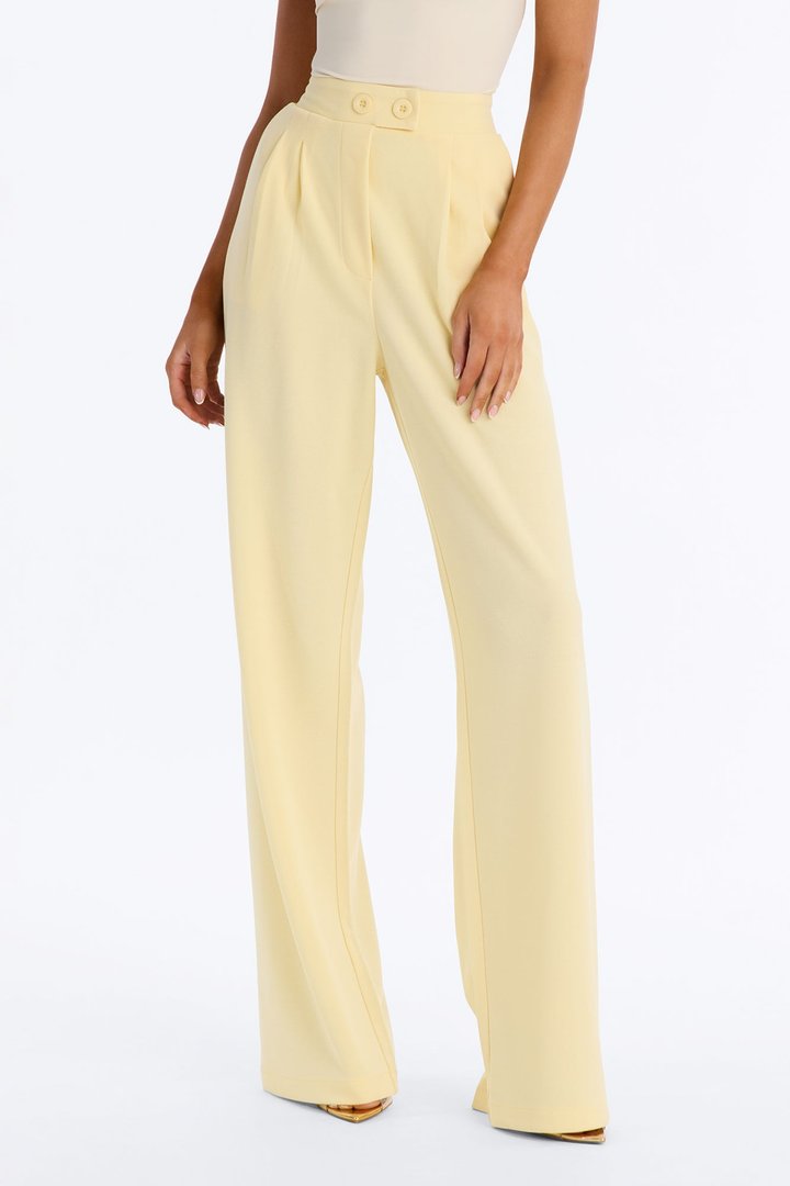 Feeling Focused Trouser - Butter Yellow