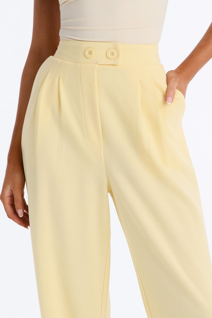 Feeling Focused Trouser - Butter Yellow