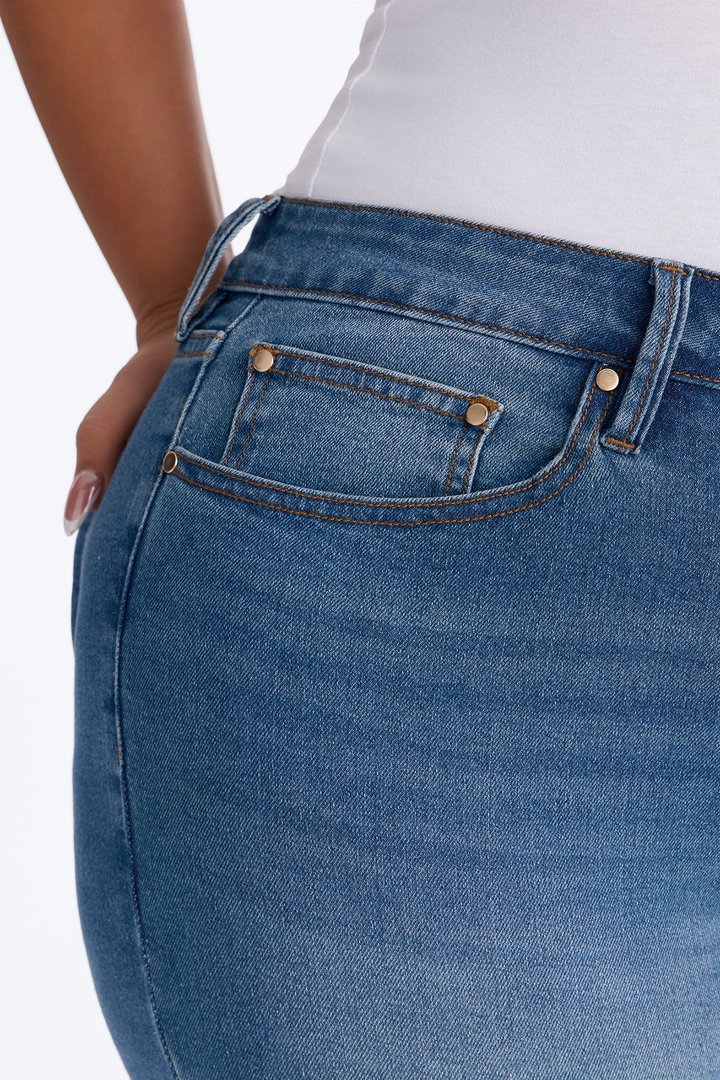 Tall She's Fire Stretch Skinny Jeans - Vintage Wash
