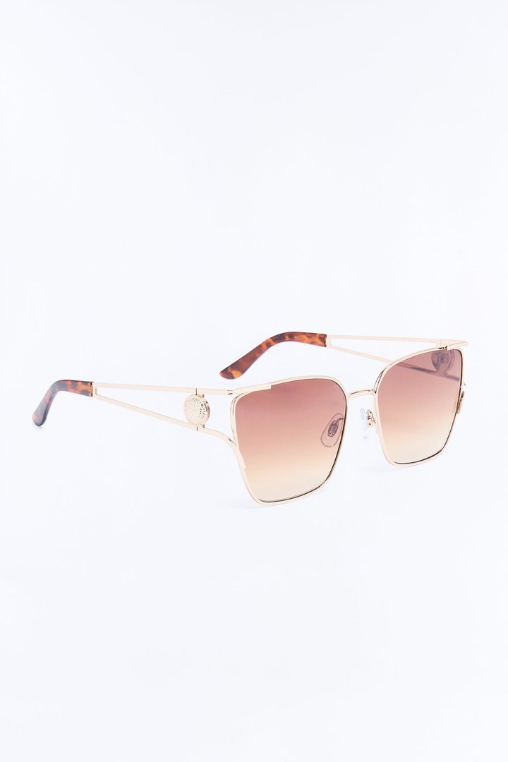 Lions Eye Sunglasses - Gold/Brown