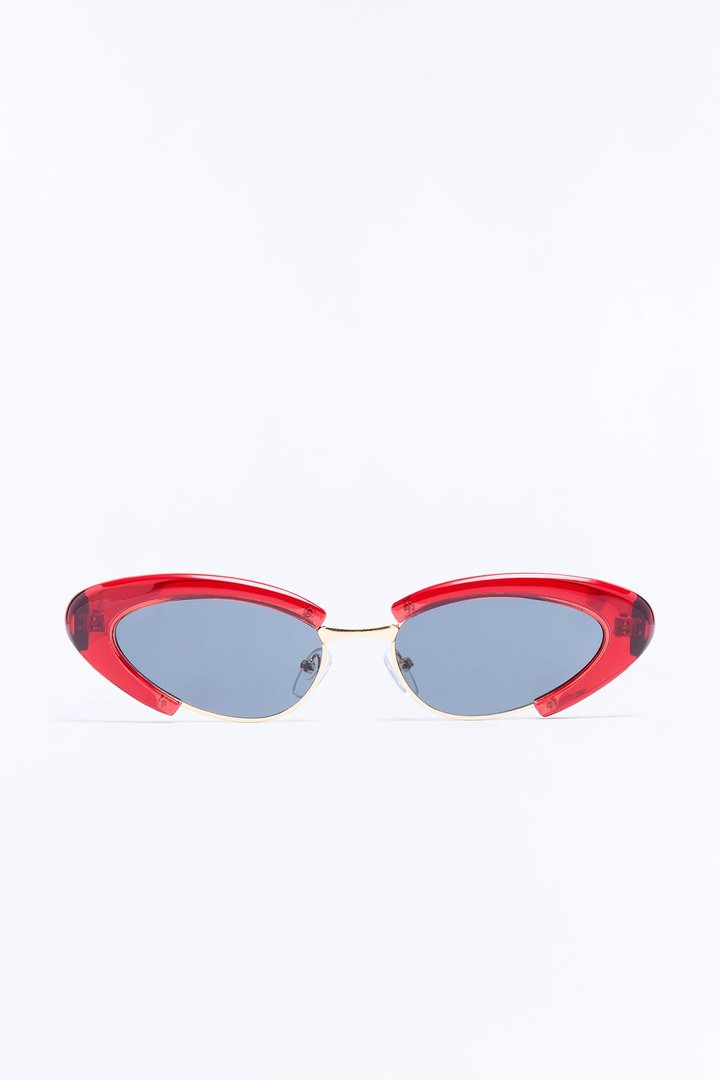 Pretty Catty Sunglasses - Red
