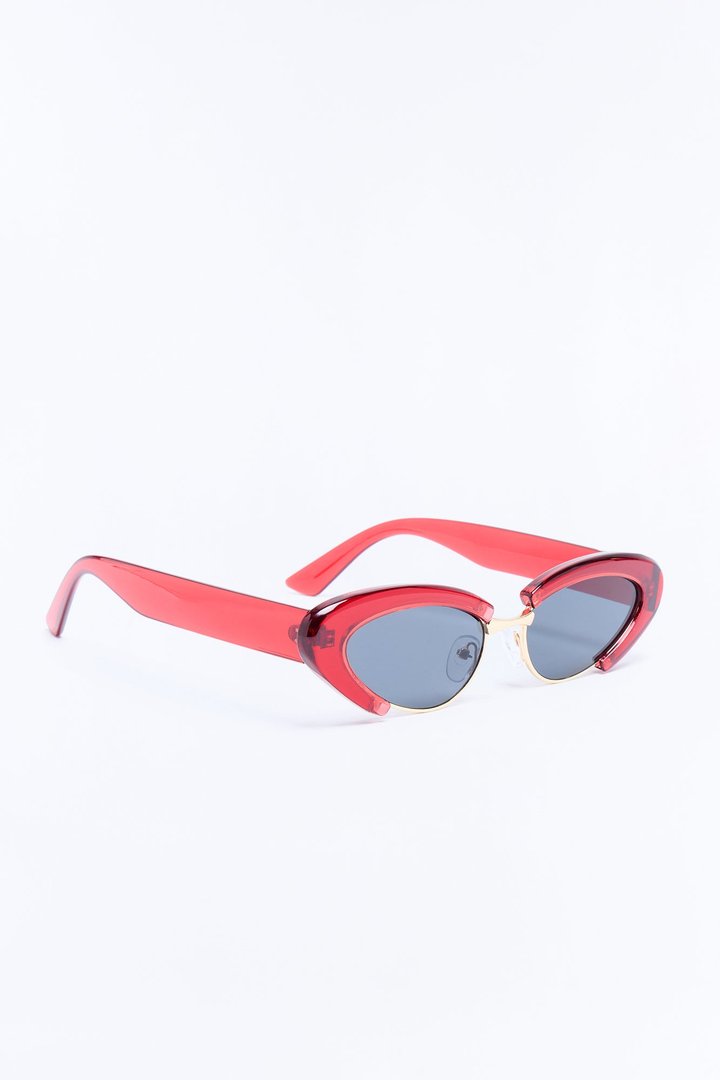 Pretty Catty Sunglasses - Red