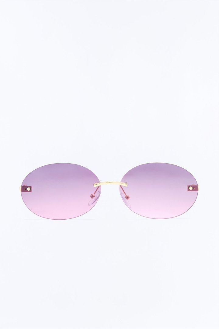 Should Have Been Us Sunglasses - Gold/Purple