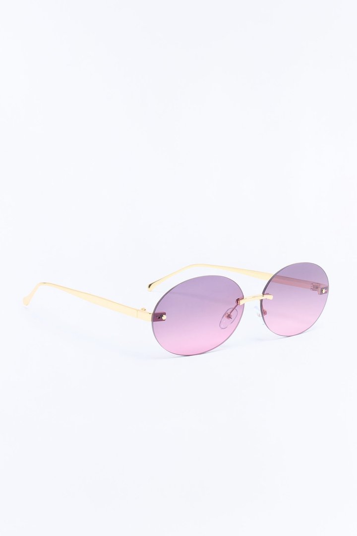 Should Have Been Us Sunglasses - Gold/Purple