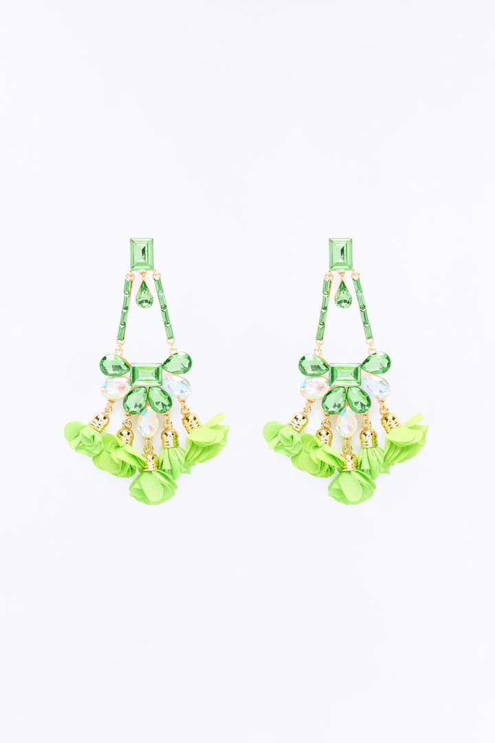 I'll Always Pick You Earrings - Green